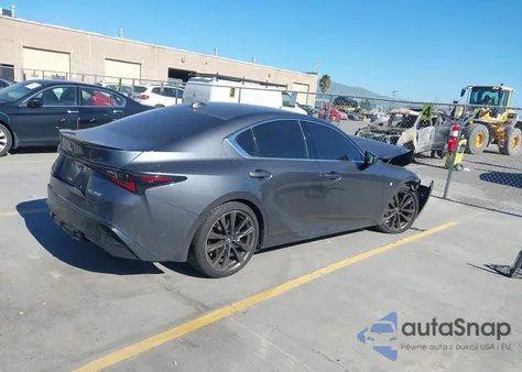 2021 Lexus Is 350 F Sport из США, поврежденный, VIN JTHGZ1B22M5040886